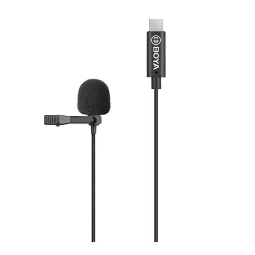 BOYA Microphone BY-M3 Lavalier USB-C 6m.