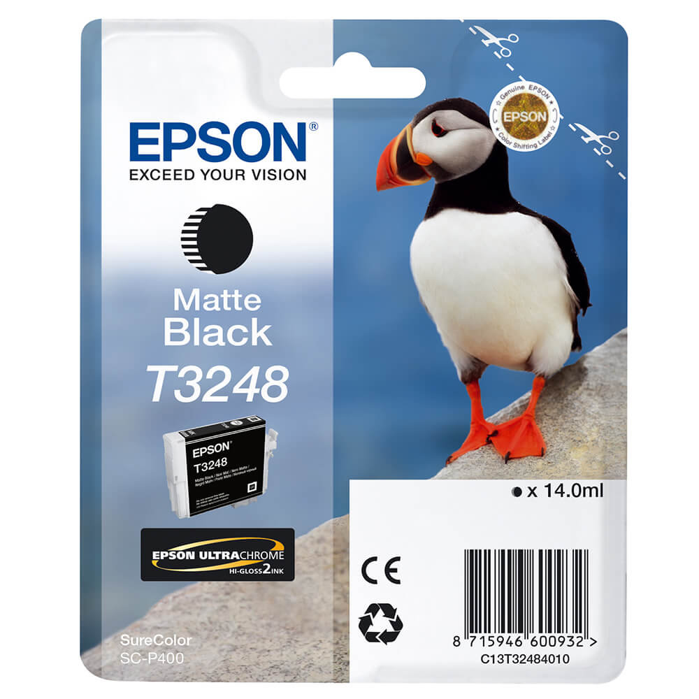 EPSON Ink UltraChrome T32484010 Matte Black 14 ml