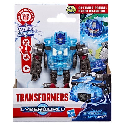TRA Cyberworld 4in Cyber changer Optimus Primal