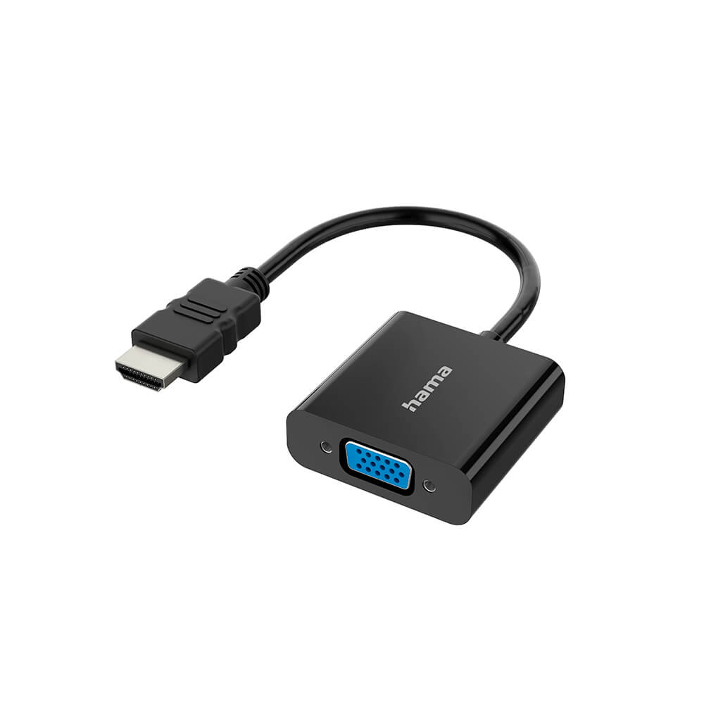 Adapter HDMI-VGA Full-HD 1080p Black