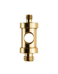 Adapter 118 , screw attachmen t, 1/4 & 3/8, brass