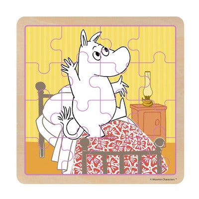 Palapeli 16 Pcs Wooden Puzzle Bedtime Jumping