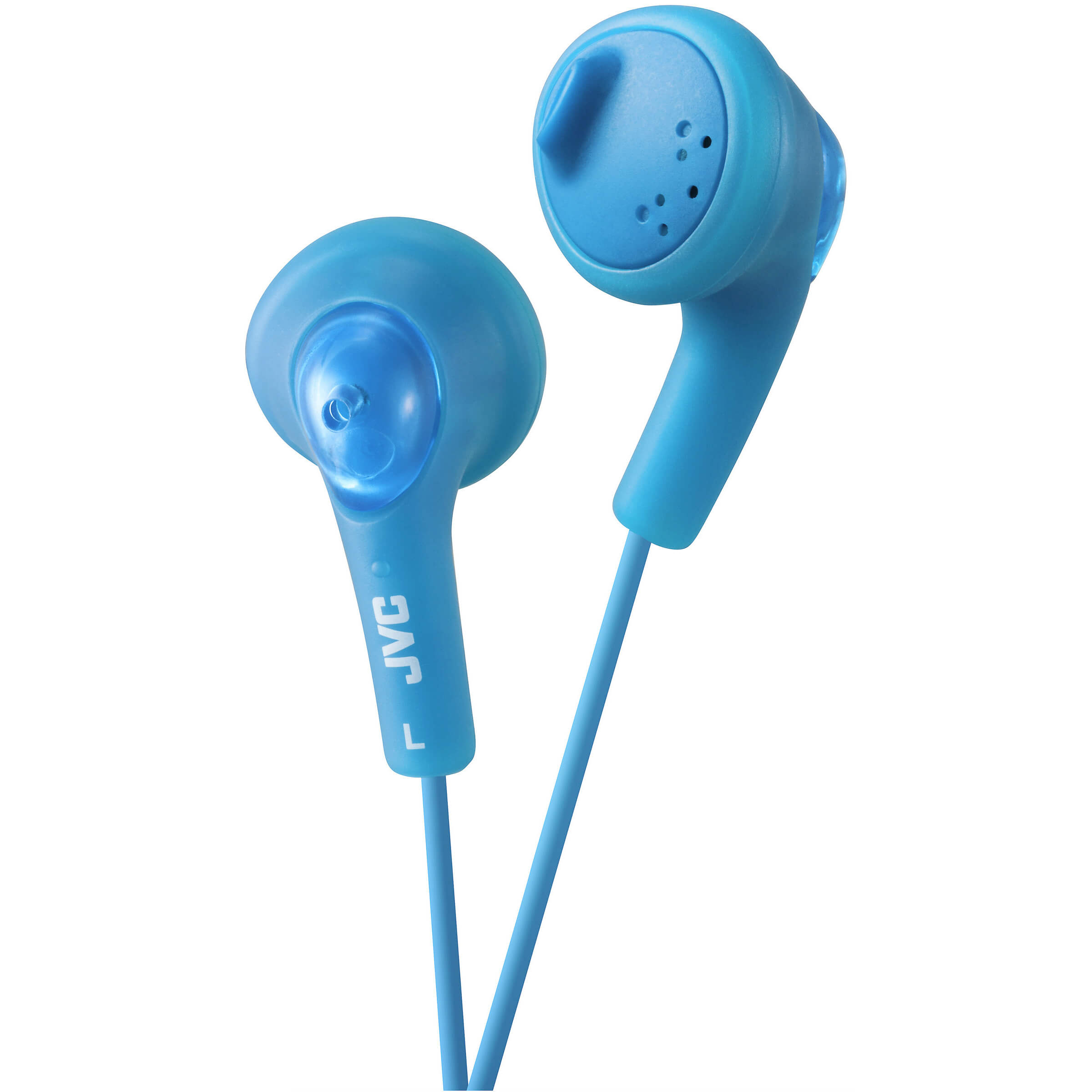 JVC Gumy Bass-Boost in-ear earbud headphones Peppermint Blue