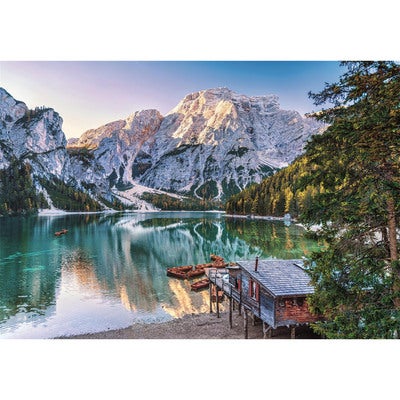 Puslespill 1000 Pcs CB High Quality Collection Emerald Lake Braies