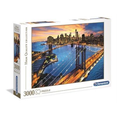 Puslespill 3000 Pcs High Quality Collection New York