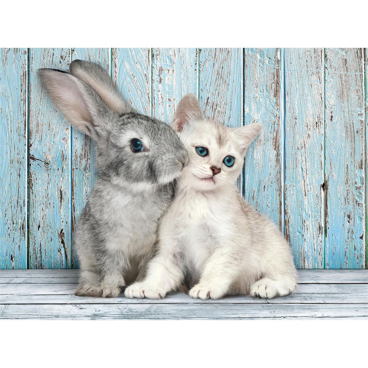 Puslespill 500 Pcs CB High Quality Collection Cat & Bunny