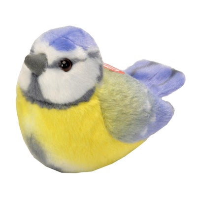 Gosedjur Bird With Sound 18 cm Blåmes
