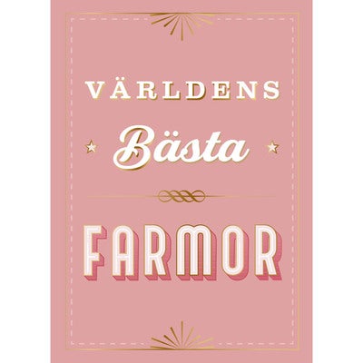 Världens bästa farmor