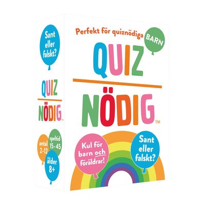 Peli QuizNödig - Sant Eller Falskt? (SE)