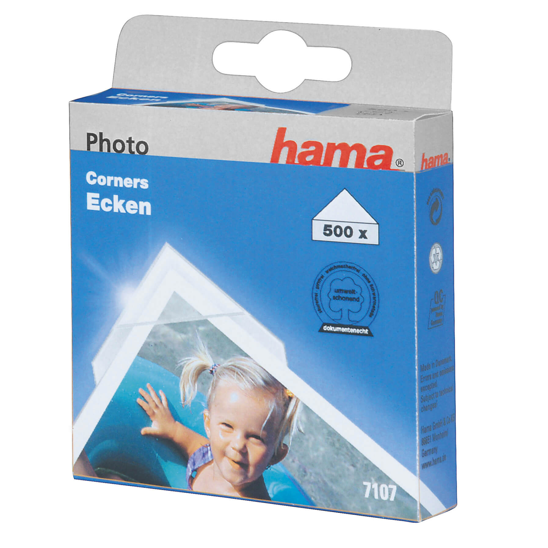 HAMA Fotohörn 500 st Självhäftande 10 st/förp.
