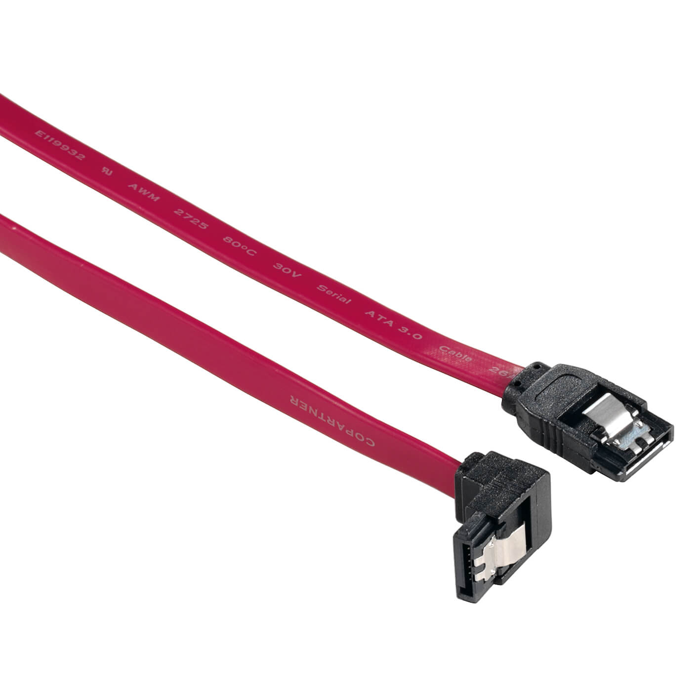 SATA III Data Cable, internal , angle plug, 0.60 m