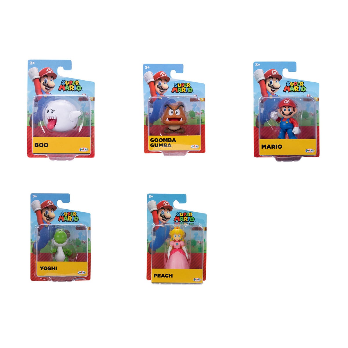 Super Mario Hahmo 2.5" (Lajiteltu Wave 51)