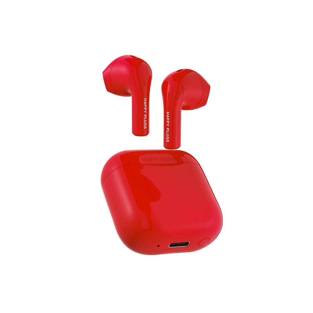 Bluetooth ワイヤレスイヤフォン レッド Headphone Joy In-Ear TWS Red - Tura Scandinavia