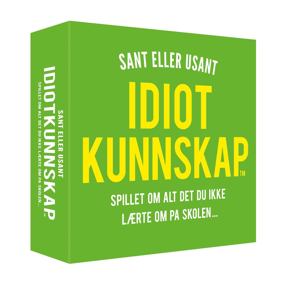 NO Idiotkunnskap - SANT ELLER  USANT