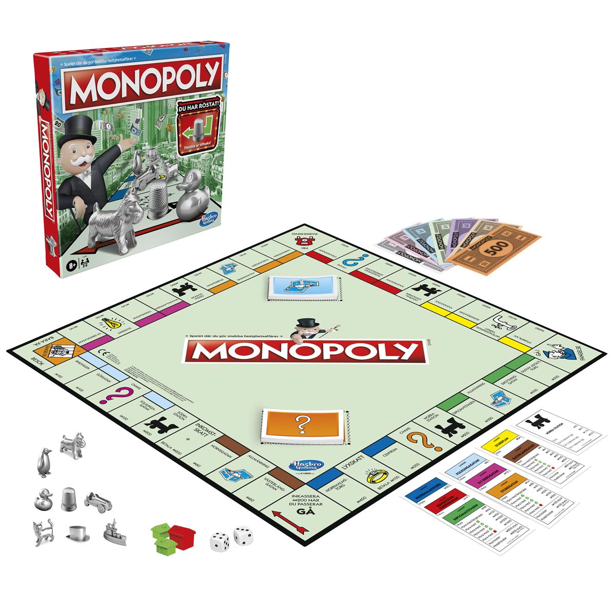 Lautapeli Monopoly (SE) 