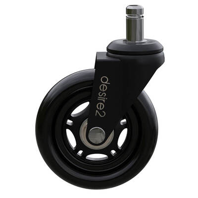 Gummihjul 20 mm för IKEA stolar 5-pk