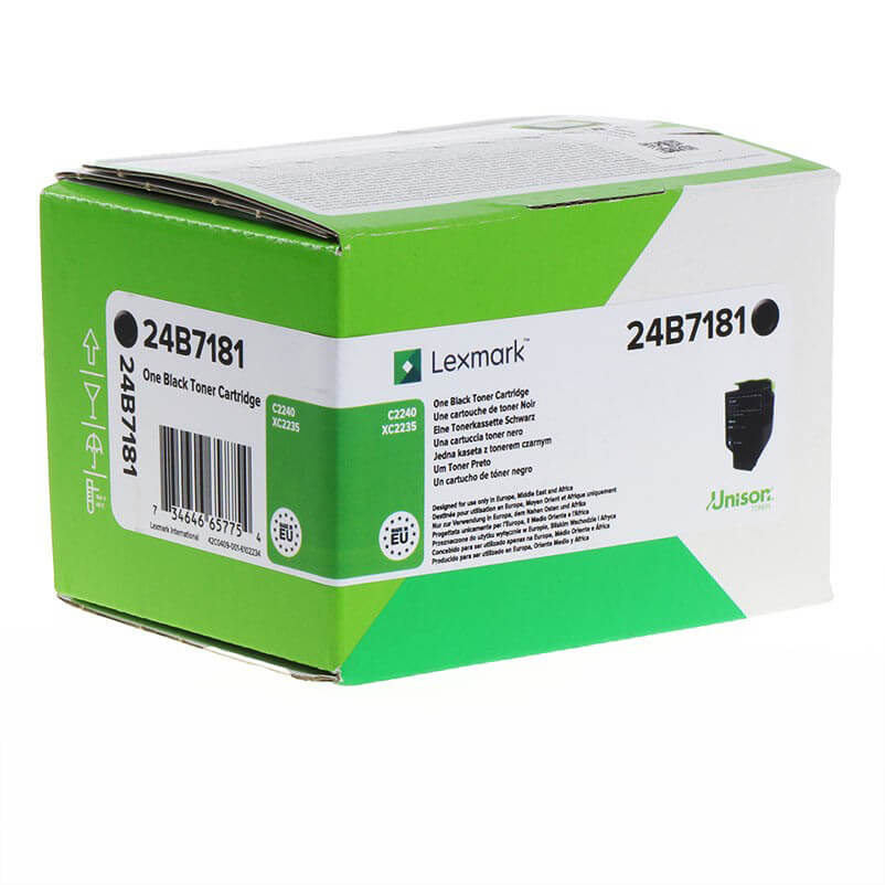 Toner 24B7181 Black, Return