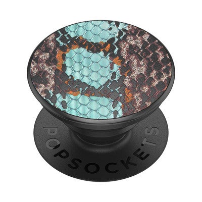 POPSOCKETS Embossed Metal Water Snake Irrotettava Grip Telinetoiminnolla LUXE