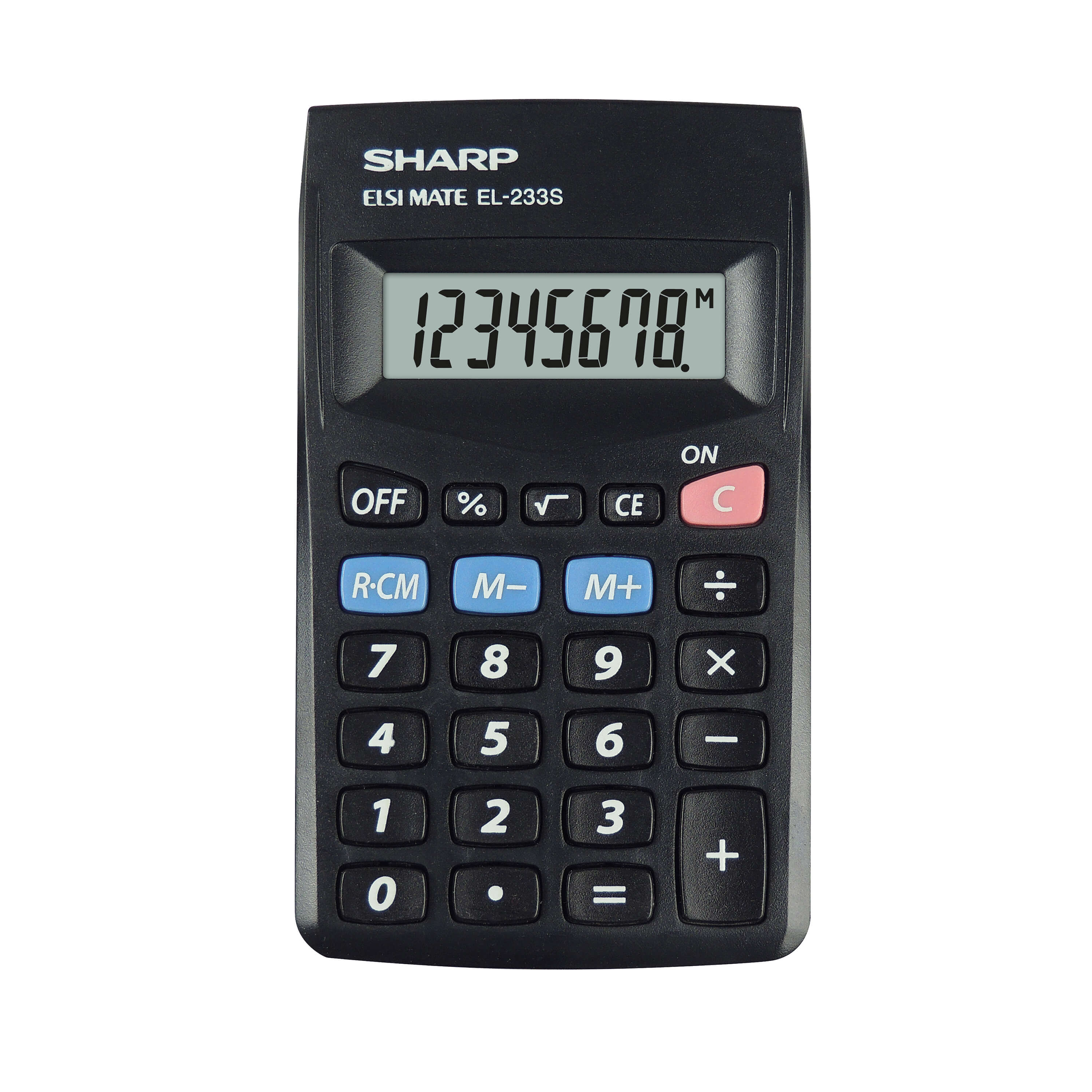 SHARP Laskin EL233SBBK