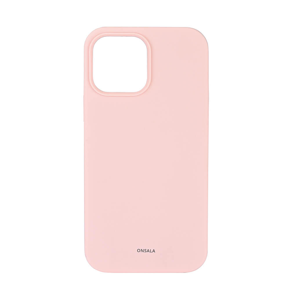 Phone Case Silicone Chalk Pink - iPhone 13 Pro Max