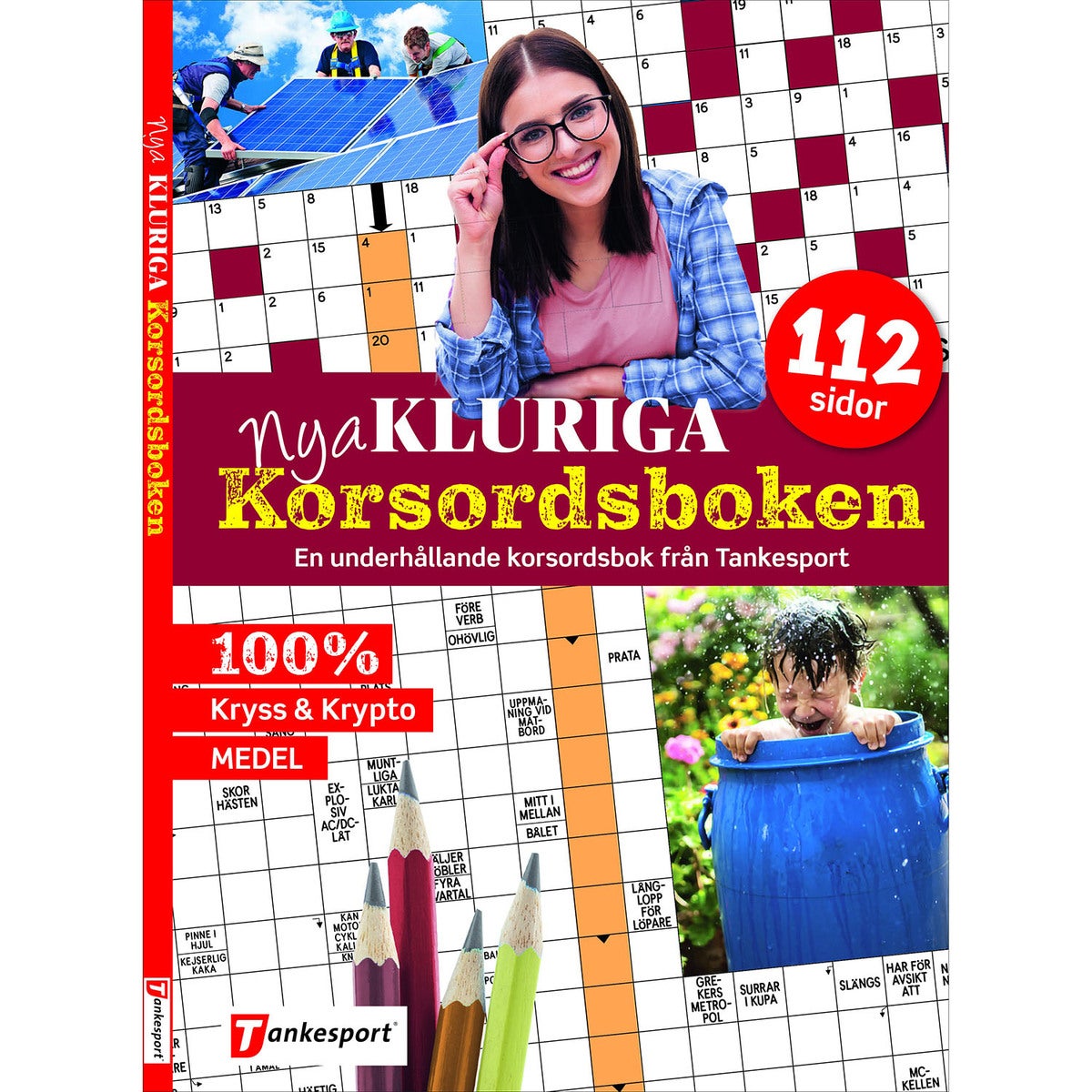 Nya kluriga korsordsboken