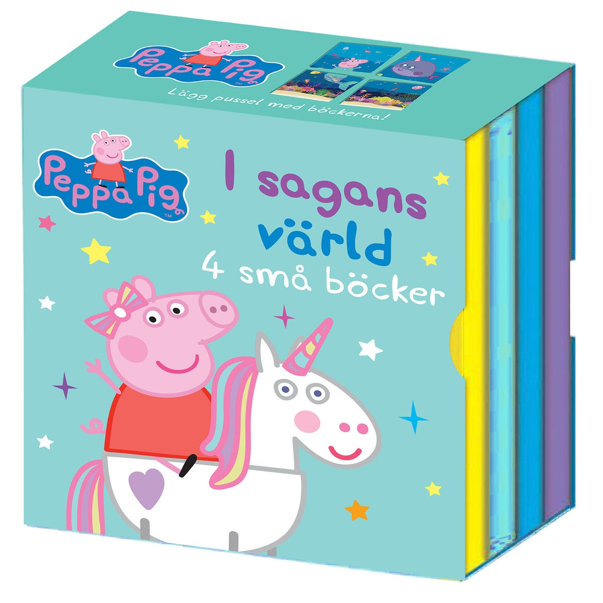 I sagans värld - 4 små böcker