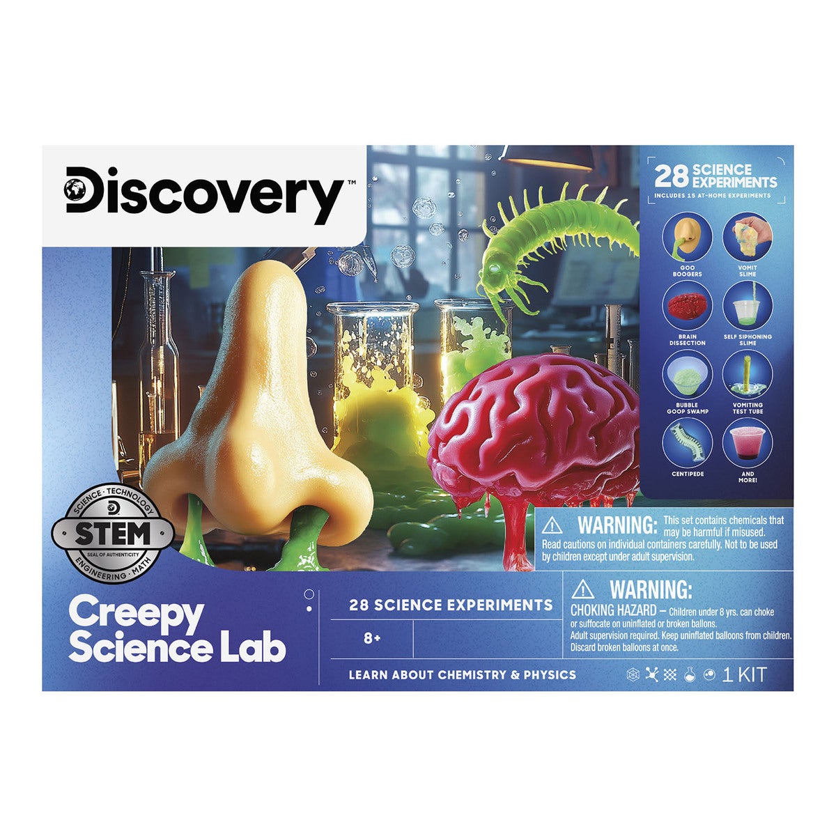 DISCOVERY Toy DIY Creepy Science Lab 27pc