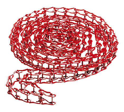 Metalchain 091MCR, for Expan, 3.5m, technopolymer, red
