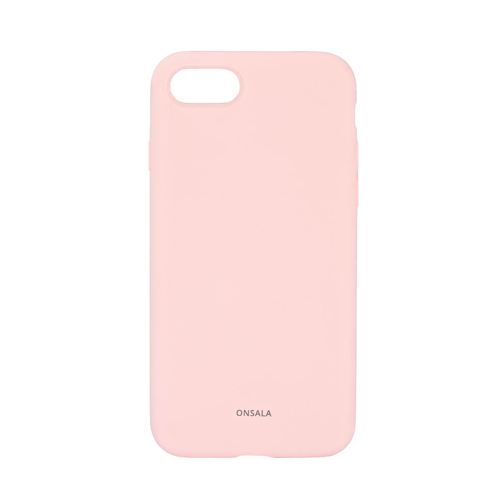Phone Case Silicone Chalk Pink - iPhone 6/7/8/SE
