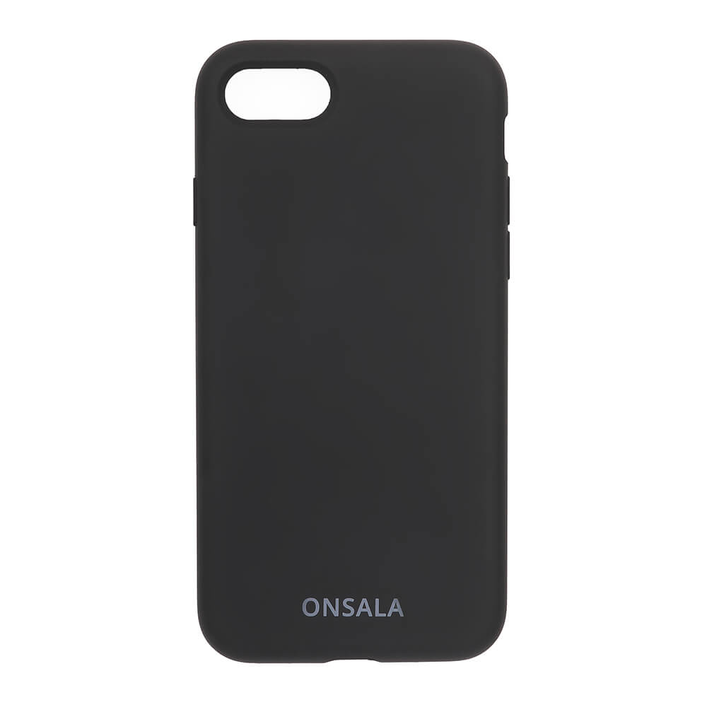 Mobilskal Silikon Black - iPhone 6/7/8/SE
