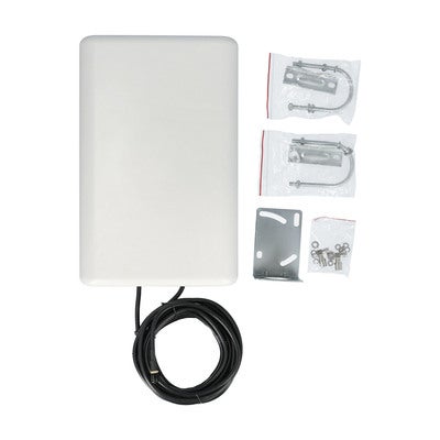 Directional Mimo Panel Antenna 698-2700MHz 6.5-8dBi, outdoor 3m SMA-Male\QMA
