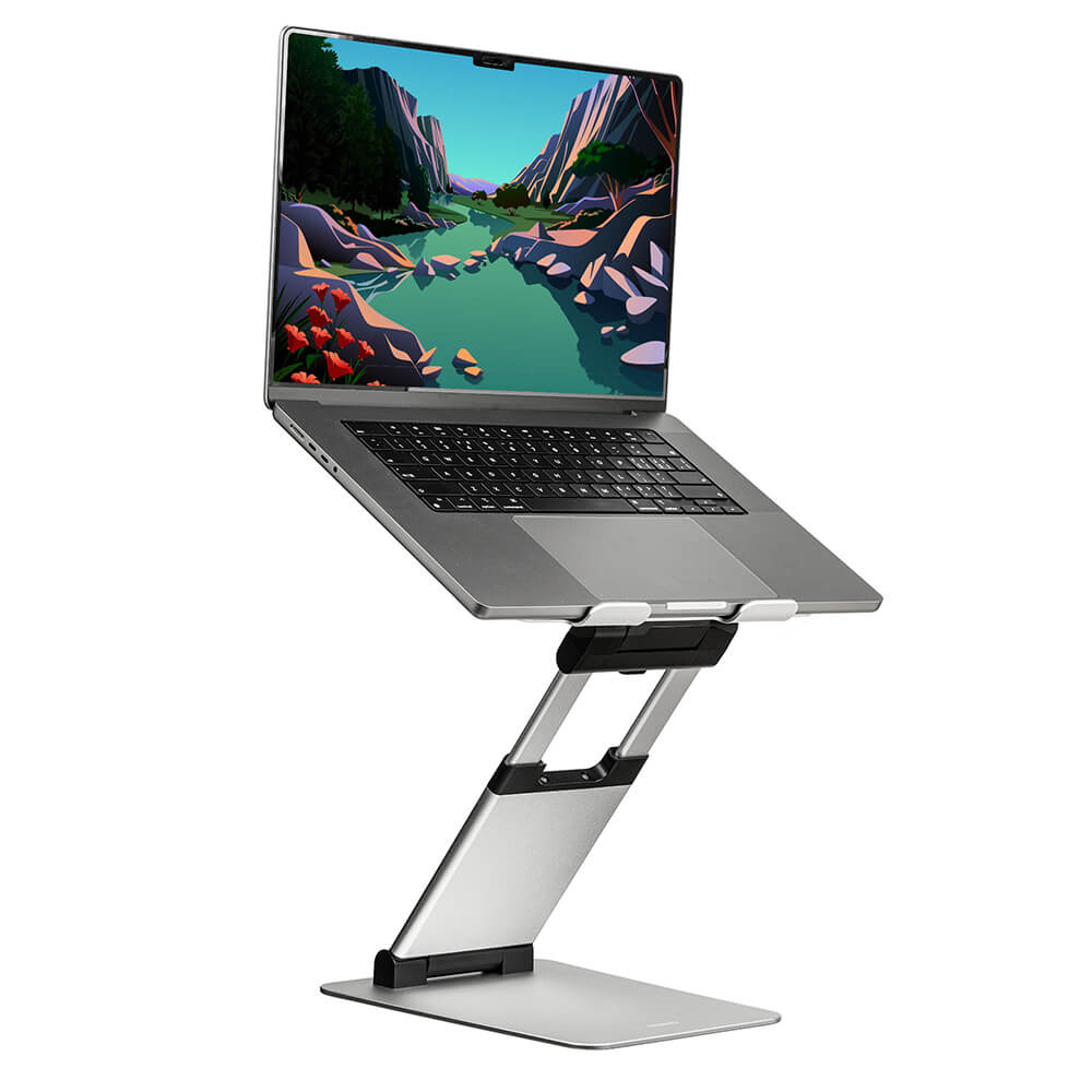 DESIRE2 kannettavan tietokoneen teline Supreme Sit-Stand alumiinia