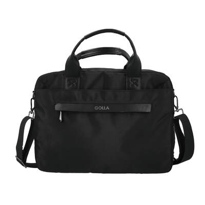 Computer Bag Lynx Nylon PU Black 14.1" Black