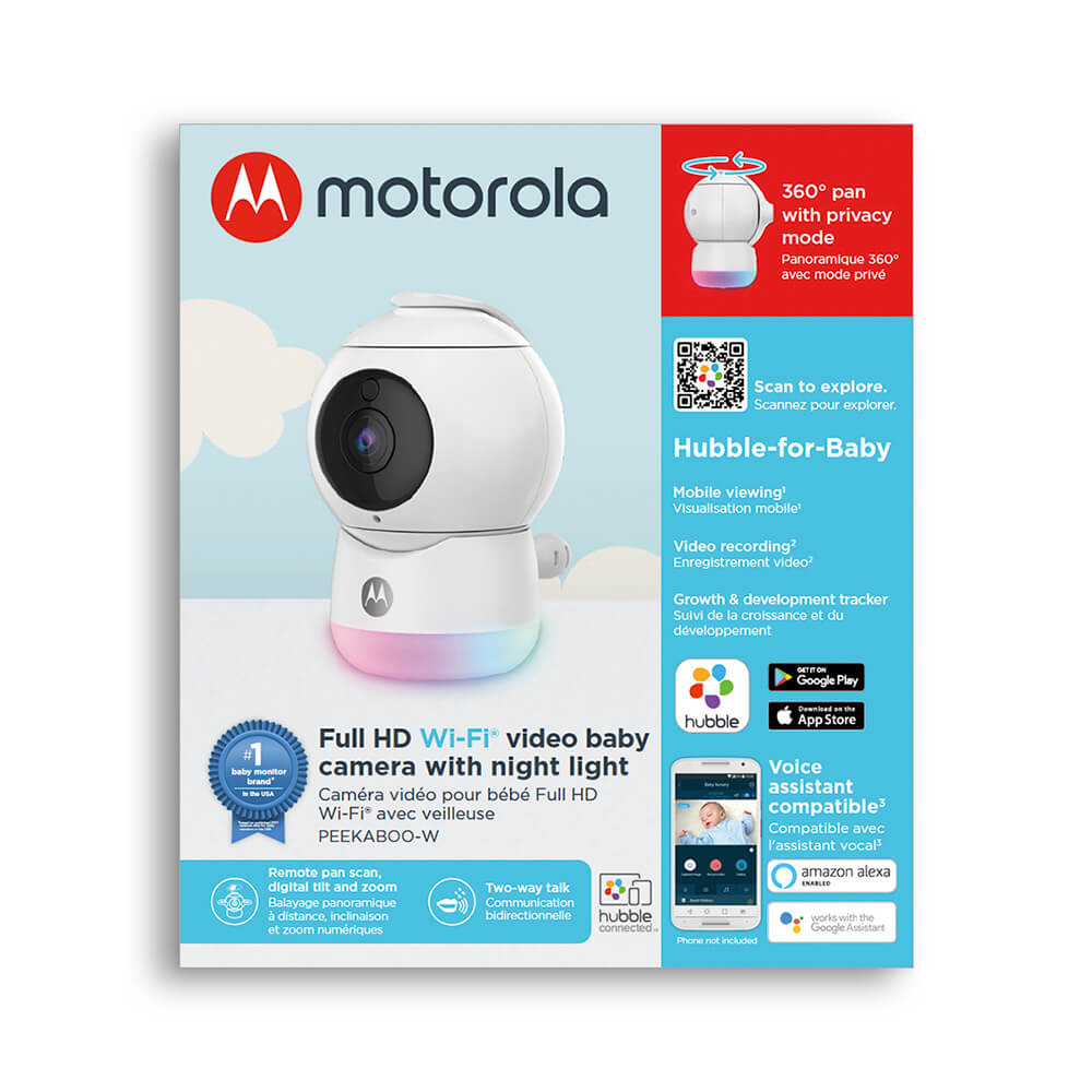 Motorola Baby Monitor Peekaboo Wifi Camera