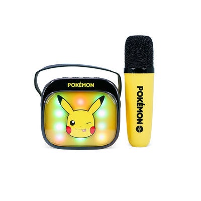 Karaokehøyttaler med Mikrofon Pikachu Popsing LED