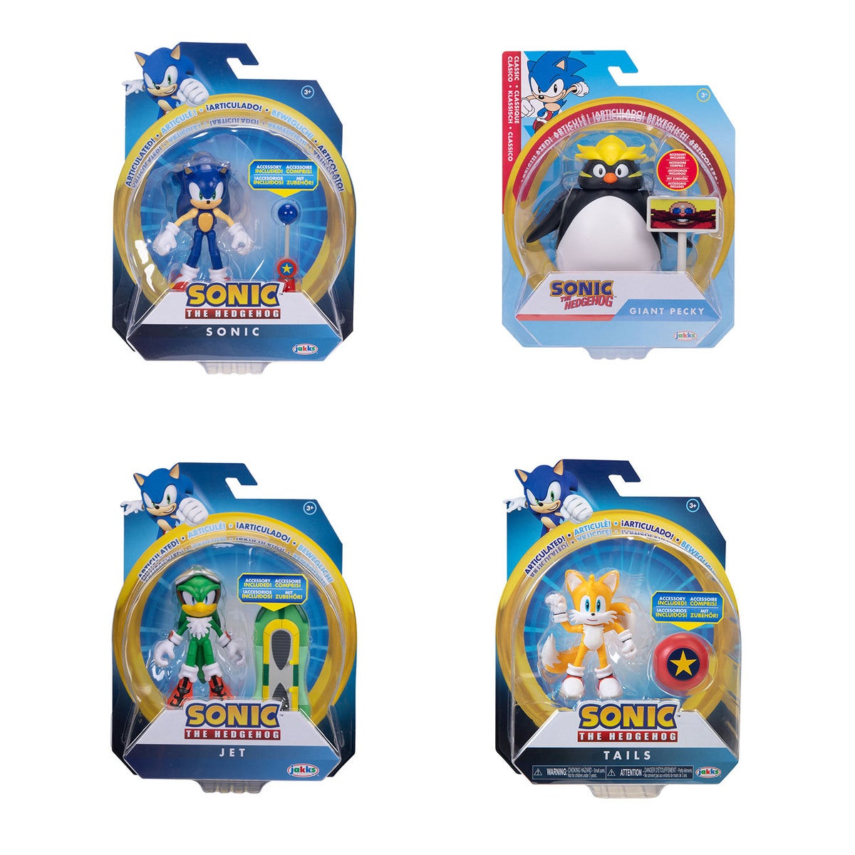 Figur 4" Articulated w/ Accessory (Assorteret Wave 22)