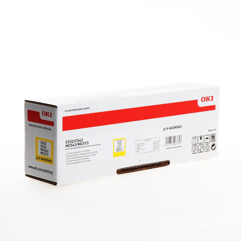 Toner 46490401 Yellow