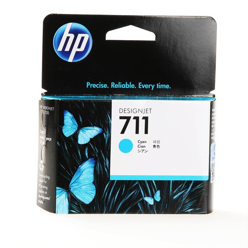 Blekk CZ130A 711 Cyan 29ml