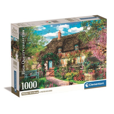 Puslespill 1000 Pcs CB High Quality Collection The Old Cottage