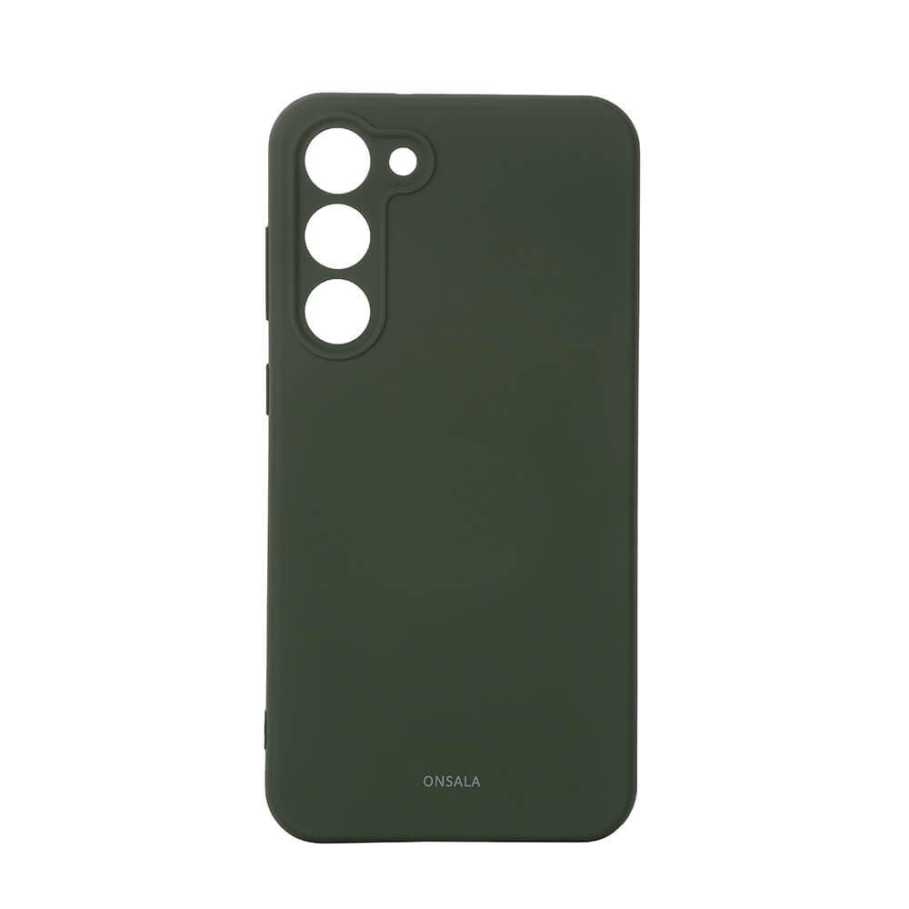 Phone Case Silicone Dark Green - Samsung S23+ 5G