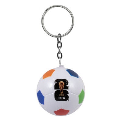 Nøkkelring World Cup Stressball Keyring Hvit