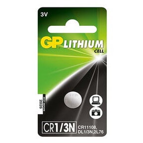 Coin Cell Lithium CR1/3N CR11108 1-Pak