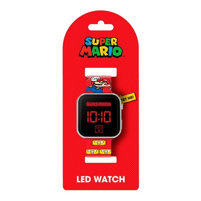 Klokke LED Super Mario