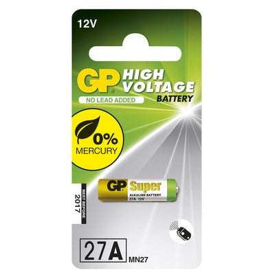 Paristo Super Alkaline 27A 1-Pakkaus