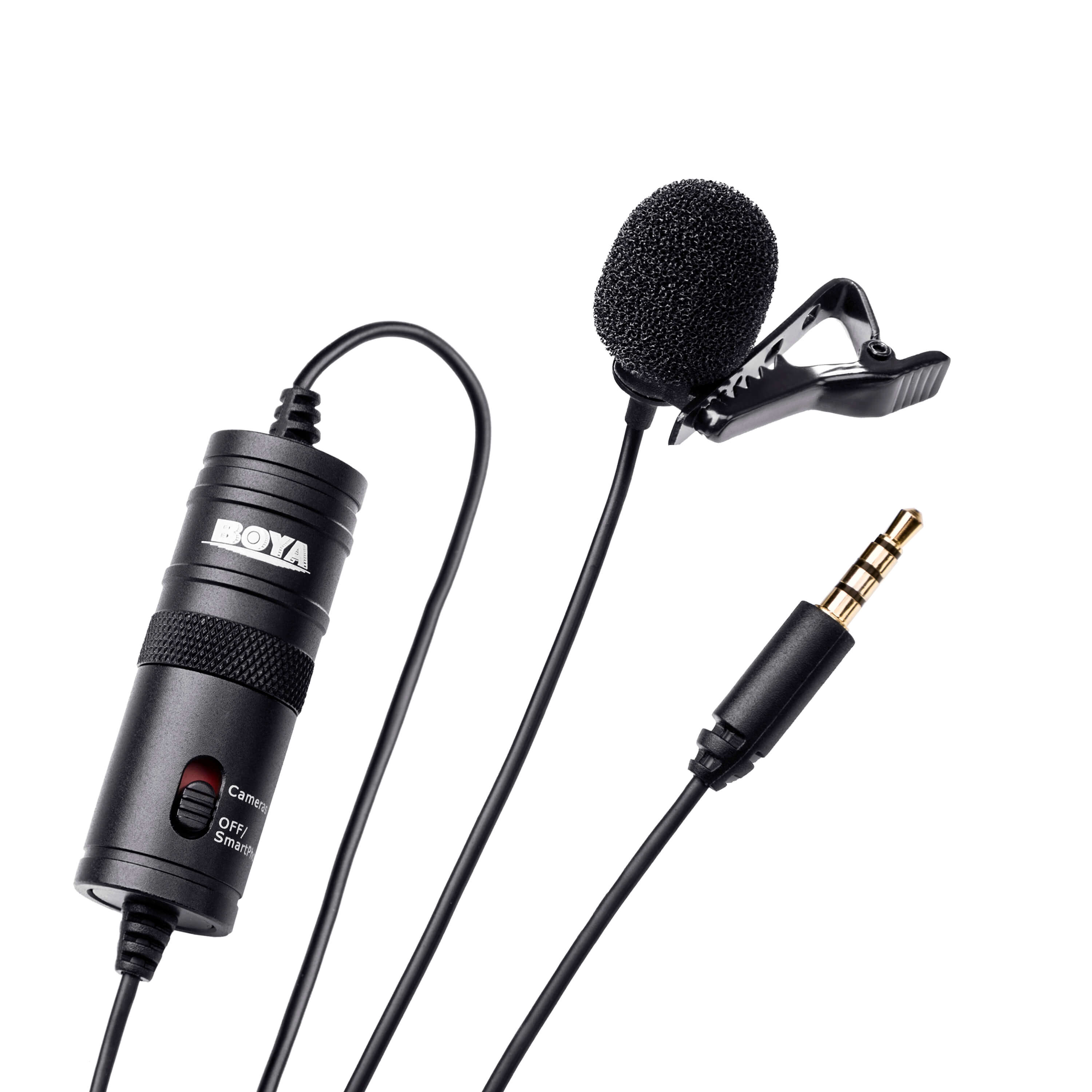 BOYA Microphone BY-M1 Lavalier 3,5mm 6m