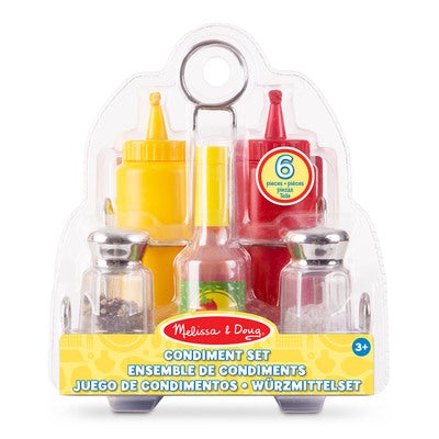Leikkiruoka Play Food Condiments Set