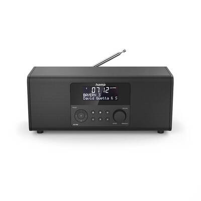 HAMA Radio FM/DAB/DAB+ DR1400 Black