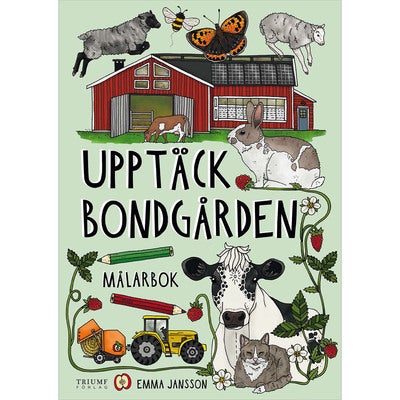 Målarbok: Upptäck bondgården