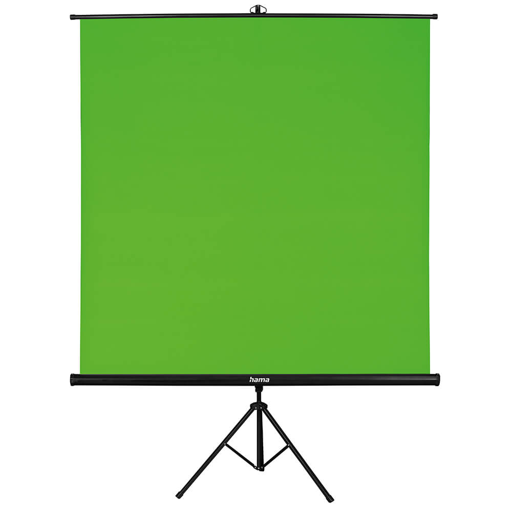 Background Green Screen with Tripod 180x180 cm