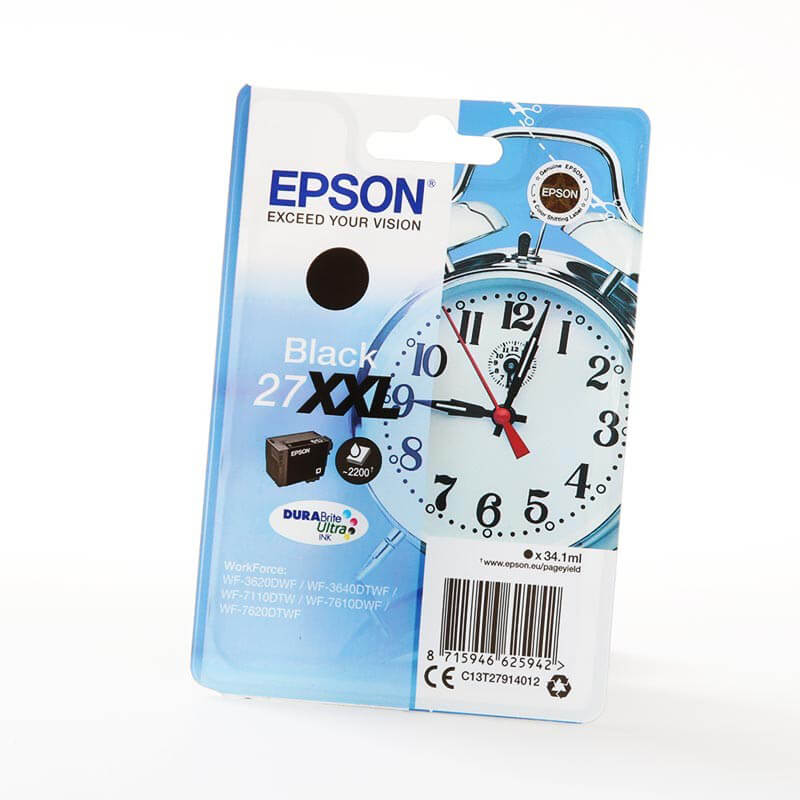 Blekk C13T27914012 27XXL Svart Alarm Clock